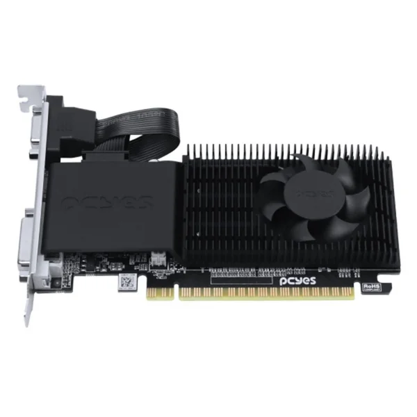 Placa de Vdeo GPU 2Gb GT730 Ddr5 128 Bit Projeto Edge Low Profile Single Fan - Pvgt730Gb2Pe Pcyes