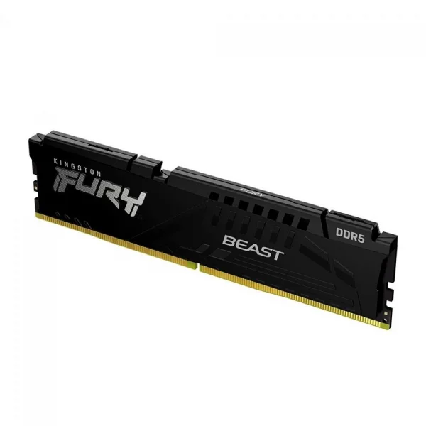 Memoria para Desktop 16GB DDR5 6000Mhz Kingston Gamer HyperX Fury Black KF560C40BB-16