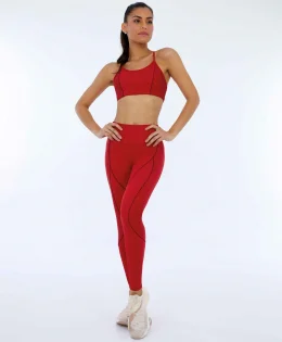 TOP HYPER RECORTES ATLANTA VERMELHO HAUTE RED