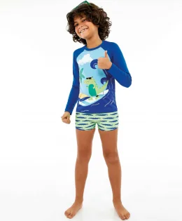 CAMISETA INFANTIL ITALIA UV ALLIGATOR CAMISETA INFANTIL ITALIA UV ALLIGATOR