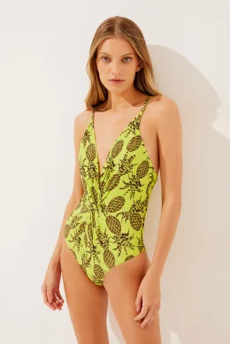 MAIO FRENTE UNICA ABACAXI M831A1267 VERDE/GREEN