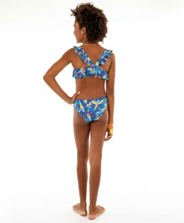 BIQUINI INFANTIL ITALIA ARARA ARARA COLORIDA