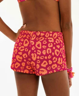 SHORTS INFANTIL SOUTH BEACH ONCINHA ONCINHA LARANJINHA
