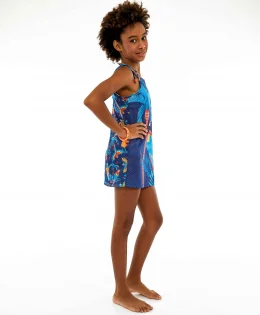 SAIDA INFANTIL RACING LINHA ARARA ARARA COLORIDA