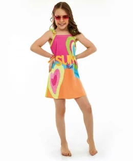 SAIDA INFANTIL ITALIA LINHA A CORACAO LIME SHOCK