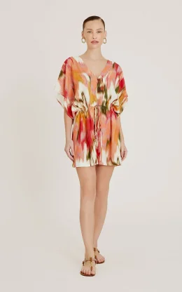 SAIDA MINI MANGA KAFTAN ARAL