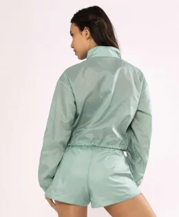 JAQUETA AEROFIT SEM CAPUZ MIST GREEN