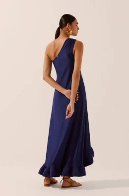 VESTIDO LONGO ONDAS MARITIMAS