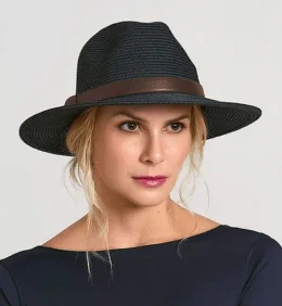 CH CHAPEU GIOVANA IMP FEM PRETO NICO