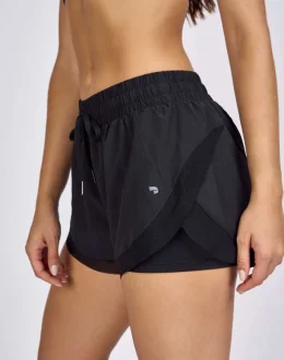 SHORTS RECORTES TULE REGULAGEM COS
