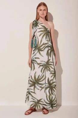 VESTIDO LONGO COQUEIRO BORDADO