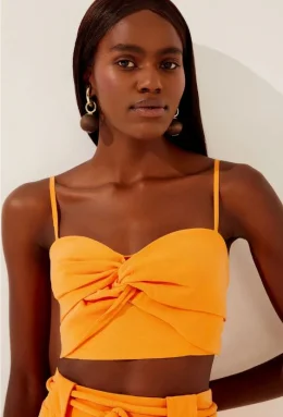 TOP ALCA FRUTADO E4176A1266 LARANJA/ORANGE