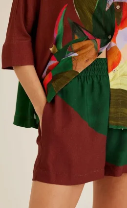 SHORT COS ELASTICO BROMELIA