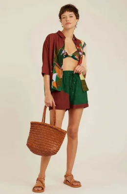 SHORT COS ELASTICO BROMELIA