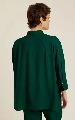 CAMISA BARRA ARREDONDADA FLORESTA