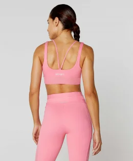 LEGGING 7/8 C/ BOLSOS E RECORTES DE TULE ROSA BARBIE