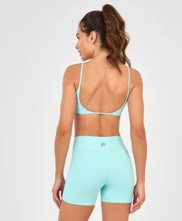 TOP ETERNO COSTAS DECOTADA AZUL CALMO