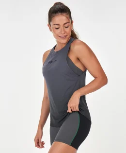 REGATA ALONGADA DEGRADE TN AG CINZA FERRO