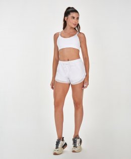 SHORTS RECORTES TULE REGULAGEM COS