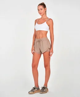 SHORTS RECORTES TULE REGULAGEM COS