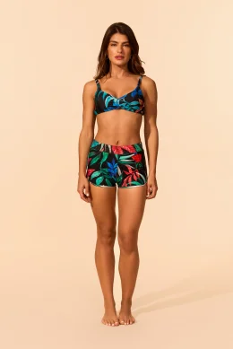 Busto Lua Morena Top Franzido Bojo Removivel