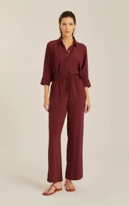 CALCA PIJAMA MERLOT