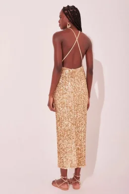 VESTIDO LONGO SOL DOURADO