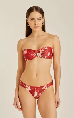 TOP BANDEAU V RECYCLED BISMARK