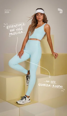 LEGGING BOLSOS LATERAIS CORES PASTEL