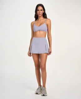 SAIA COM ELASTICO PERSONALIZADO CINZA SUAVE