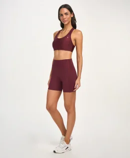 TOP ETERNO SHINE COSTAS NADADOR VERMELHO TINTO