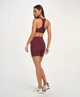 TOP ETERNO SHINE COSTAS NADADOR VERMELHO TINTO