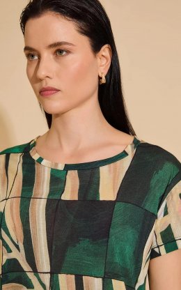 BLUSA QUADRI JARDIM