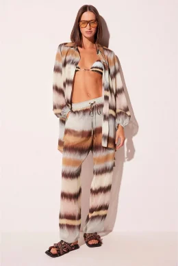 CALCA RETA LISTRADO TIE DYE