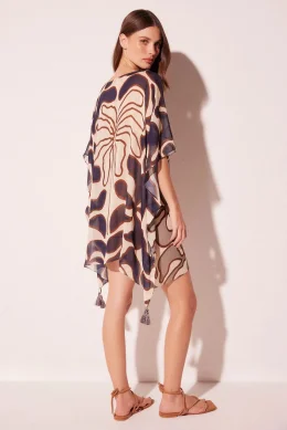 TUNICA CURTA PALMEIRA PINCELADA TAM U