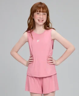 REGATA REGULAR TERMO ROSA KIDS INFANTIL