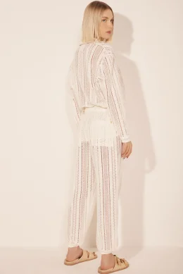 CALCA BAGGY RELENTO OFF WHITE