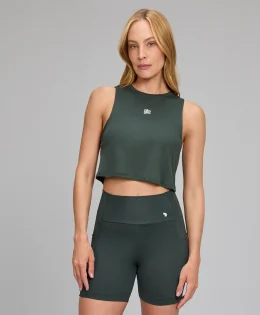 REGATA CROPPED REFLETIVOS VERDE ESCURO