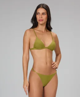 BUSTO AVULSO TRIANGULO COM REGULAGEM VERDE PISTACHE