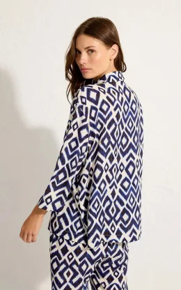 CAMISA QUADRADA COM FENDA IBIZA