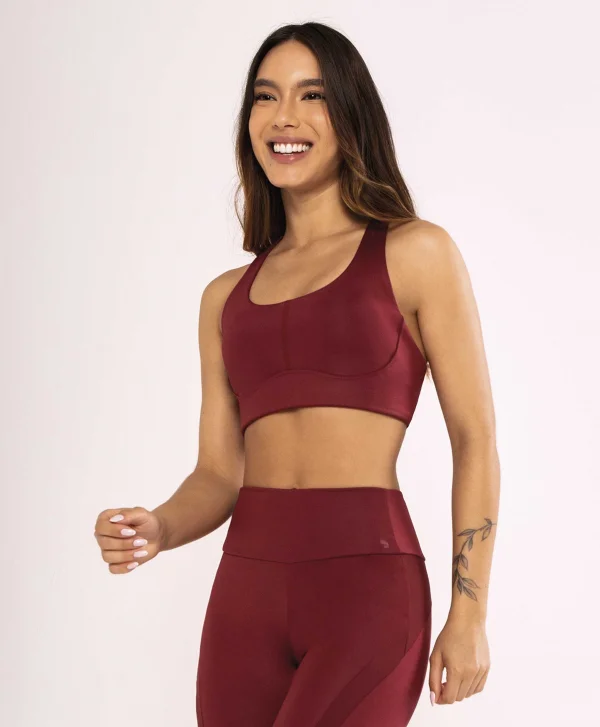 TOP COURO ECOLOGICO COSTAS NADADOR EARTH RED