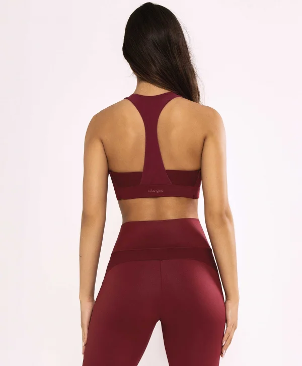 TOP COURO ECOLOGICO COSTAS NADADOR EARTH RED