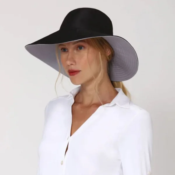 CH CHAPÉU SAN DIEGO FEM CINZA/PRETO ÚNICO