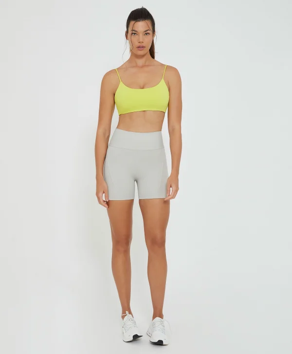 TOP ALCAS FINAS DUPLA FACE VERDE LIME