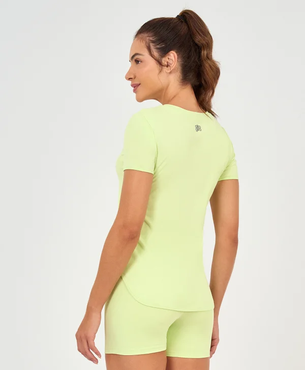 T-SHIRT ETERNA GOLA REDONDA ALONGADA