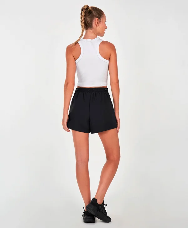SHORTS SAIA TRANS. ELAS. PERSONALIZADO PRETO