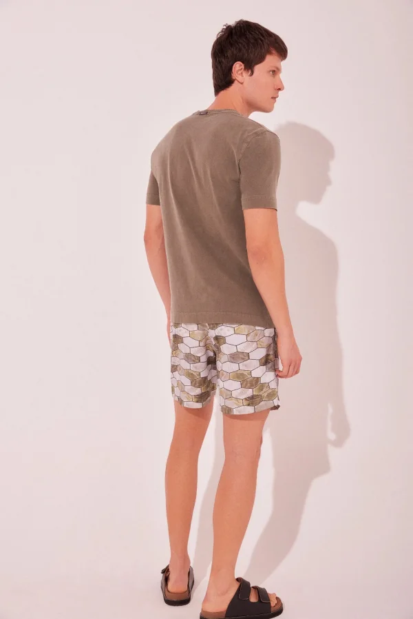 SHORT CASUAL AZULEJOS