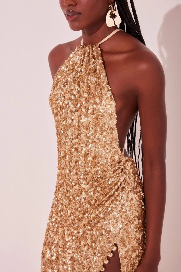 VESTIDO LONGO SOL DOURADO