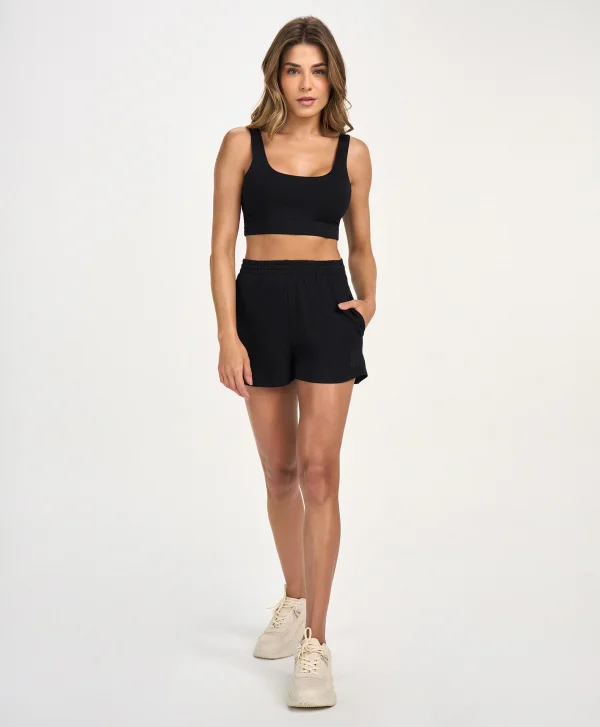 SHORTS MOLETOM BOLSOS