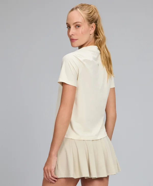 T-SHIRT ALGODAO PIMA COM ESTAMPA LOGO